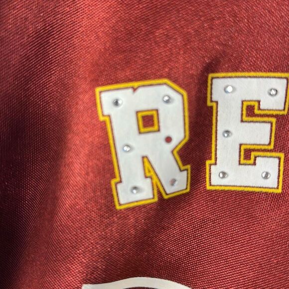 Washington Redskins NFL Team Apparel Burgundy Gold Womens Jersey size L Large - Picture 5 of 9